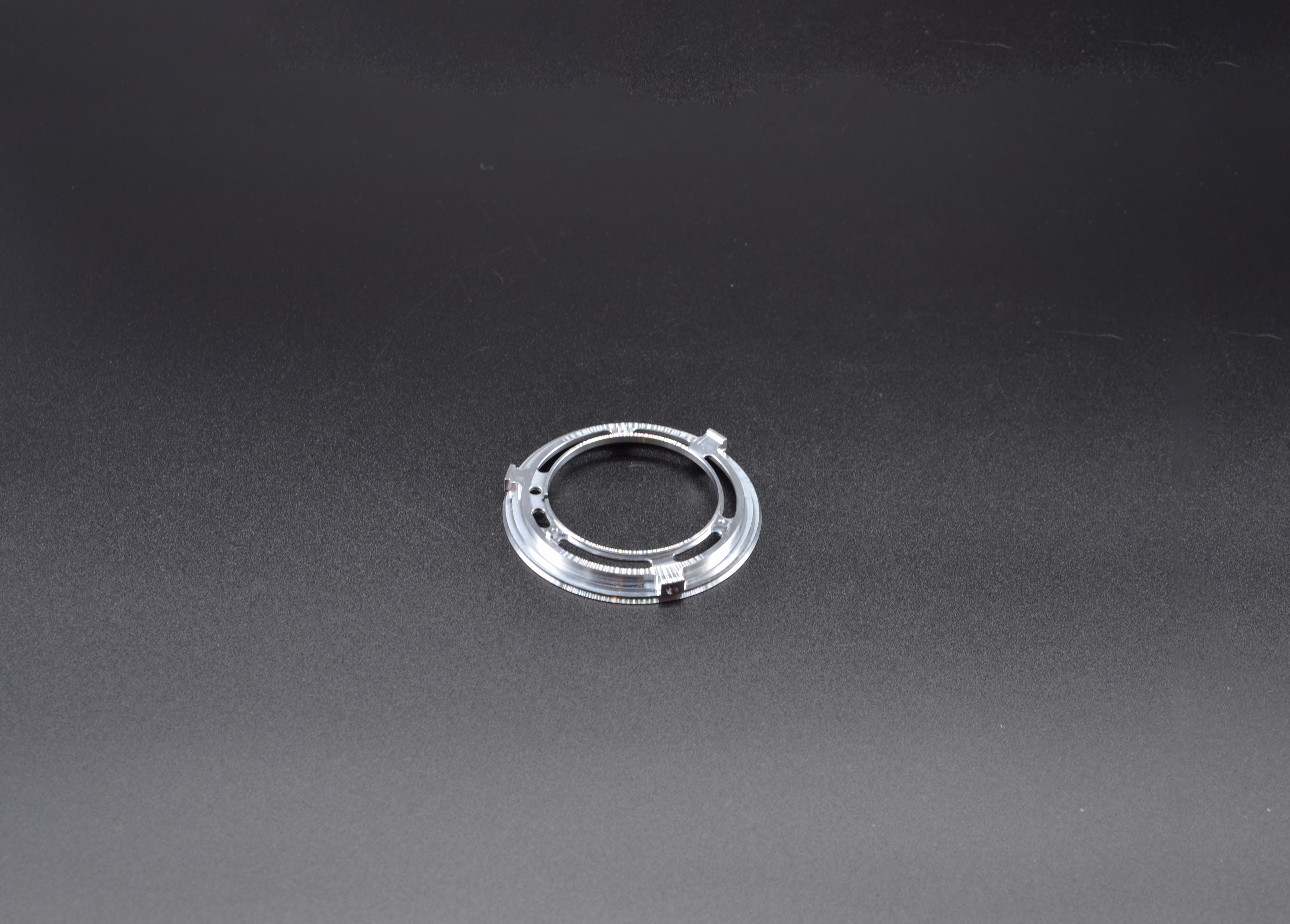 精密スロット付きメタルリング